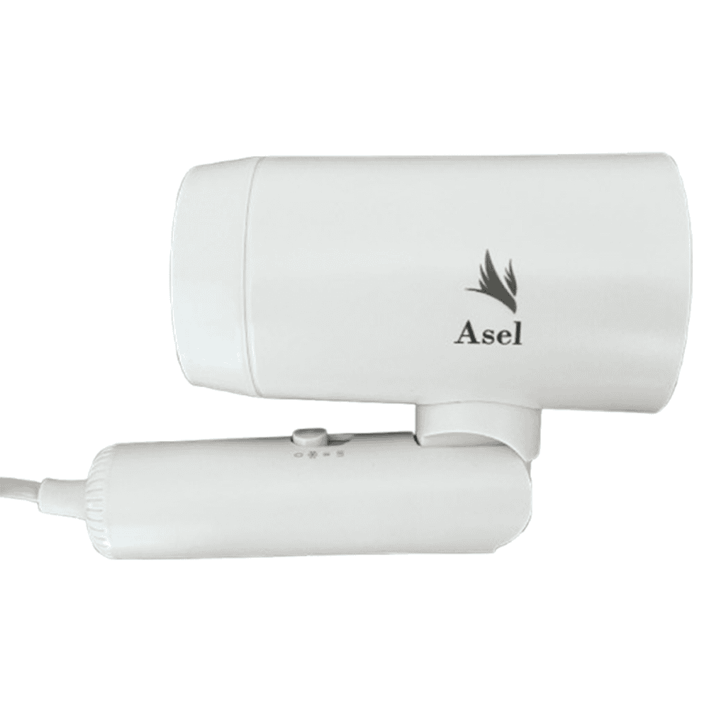 Asciugacapelli pieghevole con sacco da viaggio